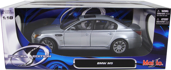 2007 BMW M5 - Silver (Maisto) 1/18