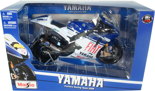 2008 Yamaha YZR-M1 MotoGP Factory Team Racing #48 (Maisto) 1/10