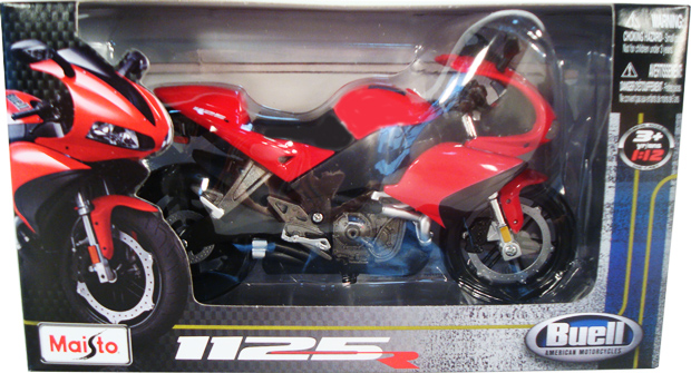 2008 Buell 1125R 25th Anniversary (Maisto) 1/12