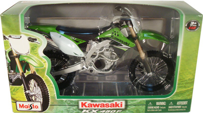 Kawasaki KX450F Dirt Bike Motorcycle (Maisto) 1/12 diecast motorcycle model