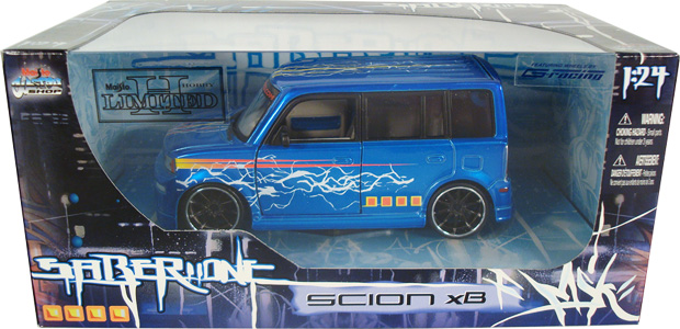 Scion xB w/ Giovanna G-Racing Wheels (Maisto G-Ridez) 1/24