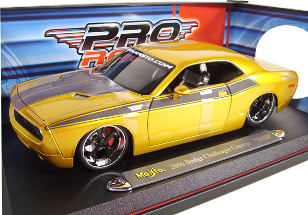 Dodge Challenger Concept - Gold (Maisto Pro-Rodz) 1/18
