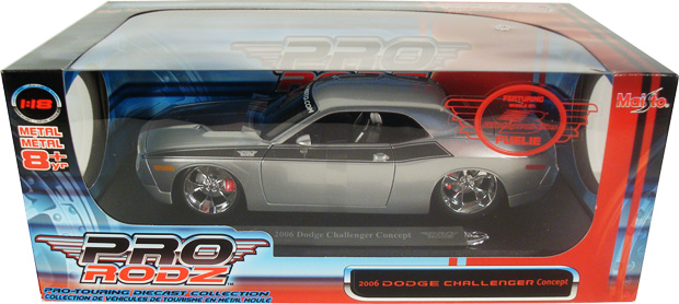 Dodge Challenger Concept - Silver (Maisto Pro-Rodz) 1/18