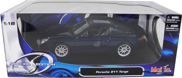 Porsche 911 Targa - Blue (Maisto) 1/18