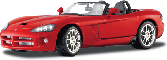 2003 Dodge Viper SRT-10 - Red (Maisto) 1/18