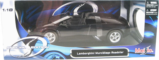 Lamborghini Murcielago Roadster Spider - Black (Maisto) 1/18