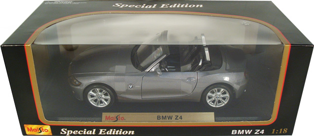 2003 BMW Z4 2.5i Roadster - Grey (Maisto) 1/18