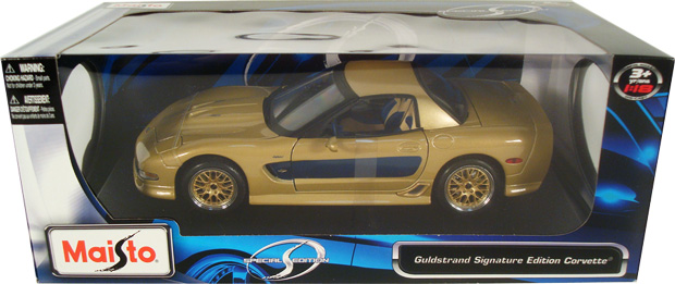 2003 Chevy Corvette Dick Guldstrand Signature Edition (Maisto) 1/18
