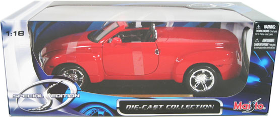 2004 Chevrolet SSR - Red (Maisto) 1/18