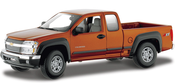 2004 Chevy Colorado Z71 - Orange (Maisto) 1/18