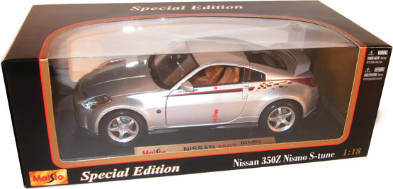 2003 Nissan 350 Z Fairlady NISMO S-Tune - Silver (Maisto) 1/18