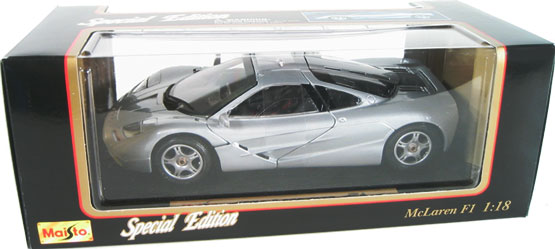 McLaren F1 - Silver (Maisto) 1/18