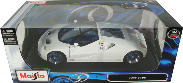 Ford GT90 Concept Car - White (Maisto) 1/18