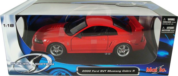 2000 Ford Mustang SVT Cobra R (Maisto) 1/18