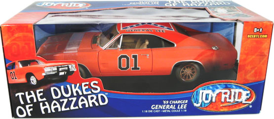 1969 Dodge Charger R/T 440 'General Lee' from 'Dukes of Hazzard' Dirt Road Version (Ertl) 1/18