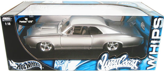 1966 Pontiac GTO 'Whips' West Coast Customs - Silver (Hot Wheels) 1/18