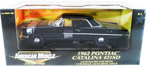 1962 Pontiac Catalina SD21 - Starlight Black (Ertl) 1/18