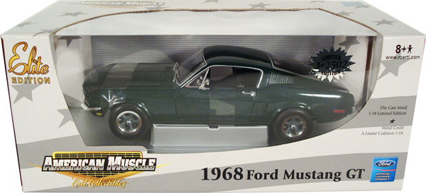 1968 Bullitt Mustang GT-390 (Ertl) 1/18