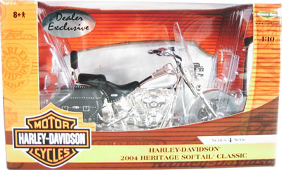 2004 Harley-Davidson Heritage Softail Classic - Dealer Exclusive (Ertl) 1/10