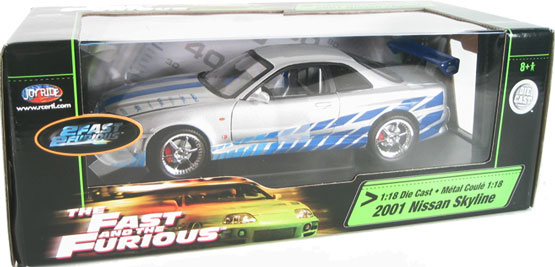 Nissan Skyline '2 Fast 2 Furious' (Ertl) 1/18