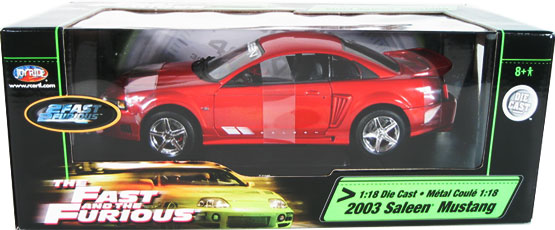 2003 Ford Mustang Saleen from 'The Fast and the Furious' (Ertl) 1/18