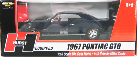 1967 Pontiac GTO - Fathom Blue (Ertl) 1/18