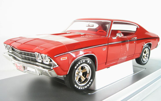 1969 Chevy Chevelle SS 396 - Bright Red (Ertl) 1/18