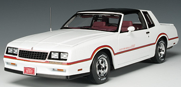 1985 Chevrolet Monte Carlo SS - White (Ertl Authentics) 1/18