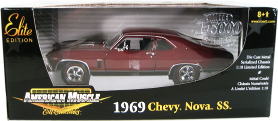 1969 Chevy Nova SS396 (Ertl Elite) 1/18