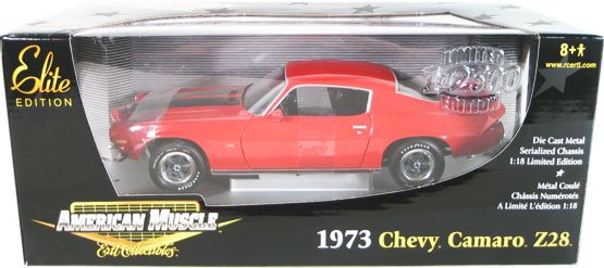 1973 Chevrolet Camaro Z/28 - Red  (Ertl Elite) 1/18