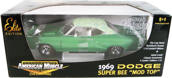 1969 Dodge Super Bee 'Mod Top' (Ertl Elite) 1/18