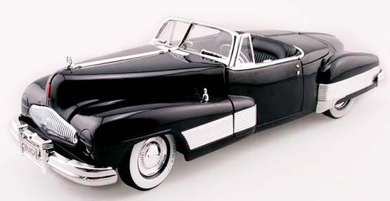 1938 Buick Y-Job Roadster - Black (Ertl) 1/18