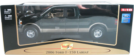 2006 Ford F-150 Lariat Styleside - Green (Maisto) 1/18