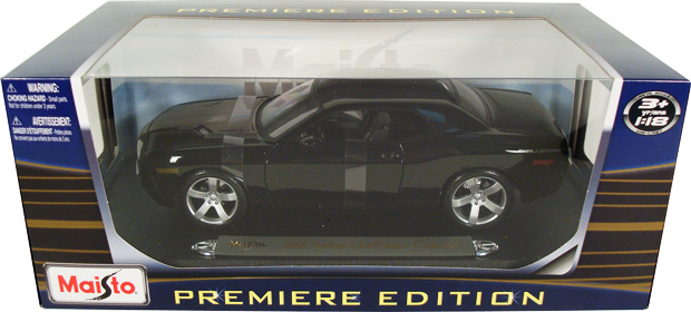 Dodge Challenger Concept - Black (Maisto) 1/18