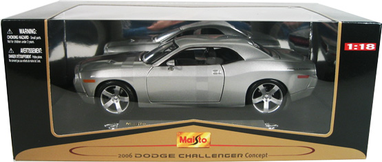 Dodge Challenger Concept - Silver (Maisto) 1/18