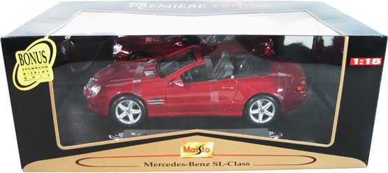 Mercedes-Benz SL-Class - Red (Maisto) 1/18