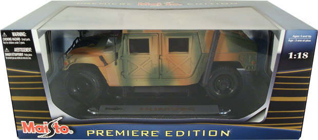 Hummer HUMVEE Military Camo (Maisto) 1/18