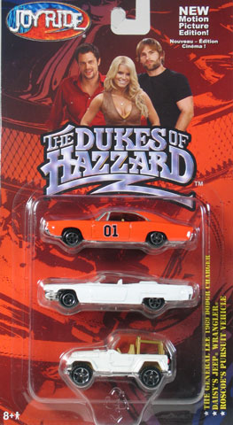 Dukes of Hazzard 3 Car Set (Ertl) 1/64