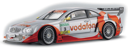 2003 AMG Mercedes Benz CLK-DTM - Vodafone #3 (Maisto GT Racing) 1/18