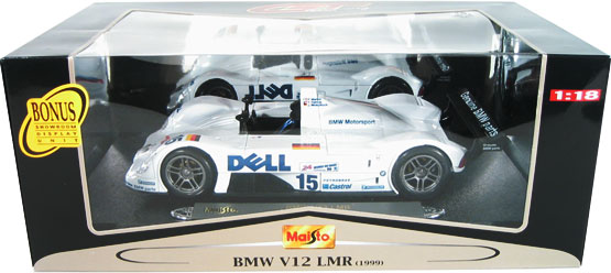1999 BMW V12 LMR Le Mans Dell Computer (Maisto) 1/18