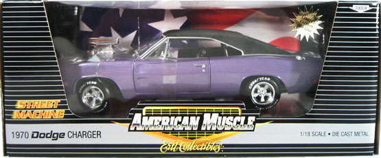 1970 Dodge Charger Street Machine - Plum Crazy Purple (Ertl) 1/18