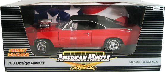 1970 Dodge Charger Street Machine - Red (Ertl) 1/18