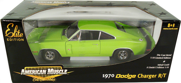 1970 Dodge Charger R/T 426 - Green (Ertl Elite) 1/18