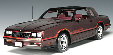 1985 Chevy Monte Carlo SS - Burgundy (Ertl Authentics) 1/18