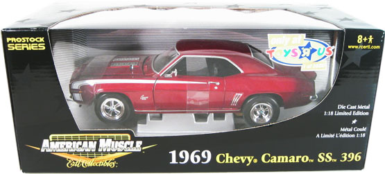 1969 Chevy Camaro SS396 - Metallic Red (Ertl) 1/18