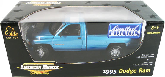 1995 Dodge Ram 2500 V10 - Metallic Blue (Ertl) 1/18