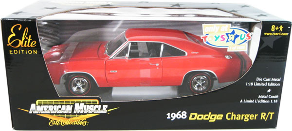 1968 Dodge Charger R/T - Orange (Ertl) 1/18