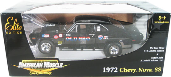 1972 Chevy Nova SS350 Pro Stock 'The Old Pro' (Ertl Elite) 1/18