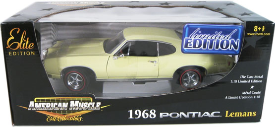1968 Pontiac Lemans - Yellow (Ertl Elite) 1/18