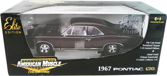 1967 Pontiac GTO 389 - Plum Mist (Ertl Elite) 1/18